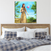 インディアン夏 キャンバスプリント (インサイチュ (寝室))