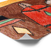 インディアン夕日 ポスター (角)