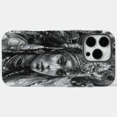 インディアン女の戦士の服装の精神 Case-Mate iPhoneケース (裏面 (横))