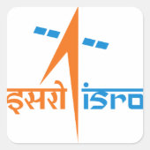 インディアン宇宙研究団体や組織- ISRO スクエアシール (正面)