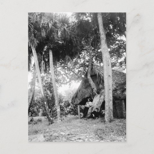 インディアン川,フロリダ州ゲタウェイ: 1890年代 ポストカード (正面)