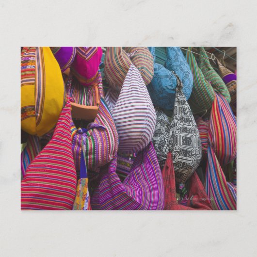 インディアン市場,ミラフローレス,ペルー ポストカード (正面)