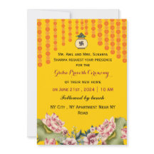 インディアン引っ越し祝いパーティー式