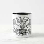 インディアン成果物のマググ マグカップ (中央)