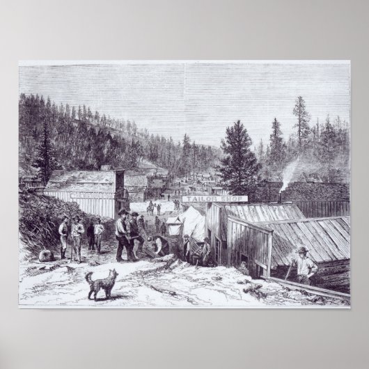 インディアン戦争、デッドウッド市 ポスター (正面)