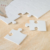 インディアン戦士パイプポートレートバイカールボドマー ジグソーパズル (側面)