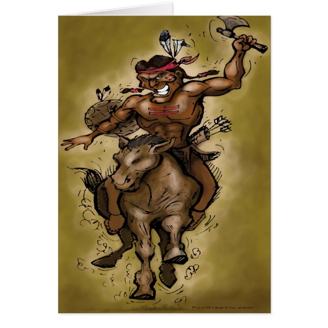 インディアン戦士 (正面)