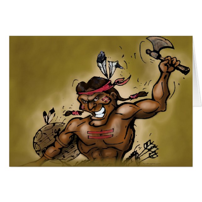 インディアン戦士 (正面横)