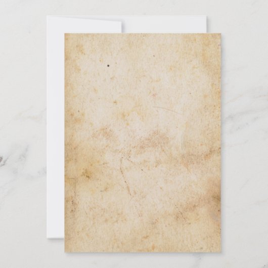 インディアン招待状あなたの色を選択！ 招待状 (裏面)