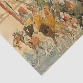 インディアン指導者エドワード・ボーリン 薄葉紙 (詳細)