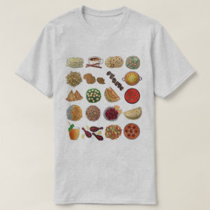 インディアン料理のインド料理店シェフ Tシャツ