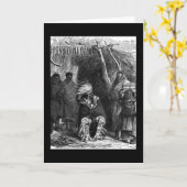 インディアン族挨拶カード カード (黄色い花)