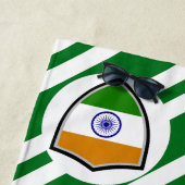 インディアン旗ビーチタオル ビーチタオル (インサイチュ)