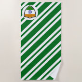 インディアン旗ビーチタオル ビーチタオル (正面)