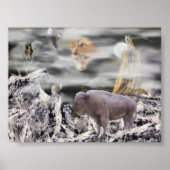 インディアン月 ポスター (正面)