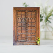 インディアン木製ドア (スタンド正面)