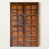 インディアン木製ドア ノートブック (裏面)