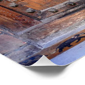 インディアン木製ドア ポスター (コーナー)