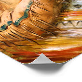 インディアン母と子供by George Catlin-1836 ポスター (角)