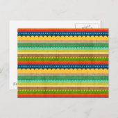 インディアン毛布 ポストカード (正面/裏面)