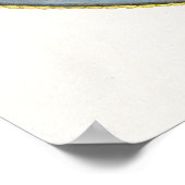 インディアン海の履歴地図 ポスター (角)