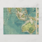 インディアン海ケーブル、ワイヤレスステーション ポストカード (正面)