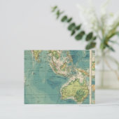 インディアン海ケーブル、ワイヤレスステーション ポストカード (スタンド正面)