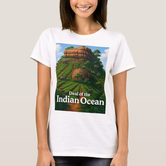 インディアン海ディール – ティールヒルズの女性 Tシャツ (正面)