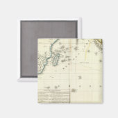 インディアン海地図 マグネット (正面/裏面)