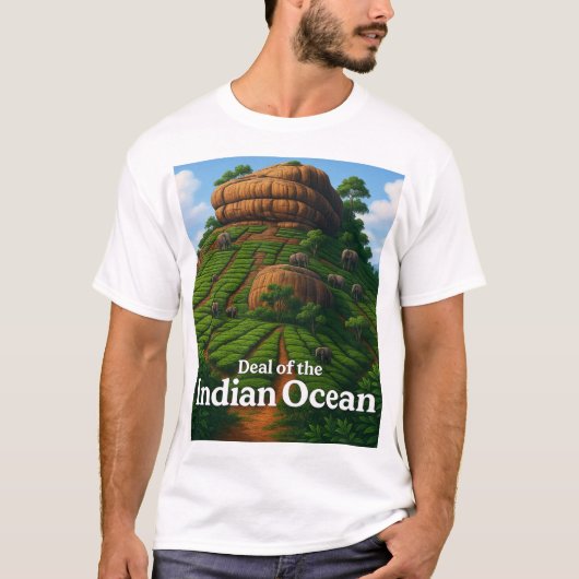 インディアン海契約 – ティールヒルズの象 Tシャツ (正面)