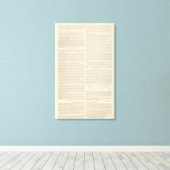 インディアン海継続 キャンバスプリント (インサイチュ (ウッドフロア))