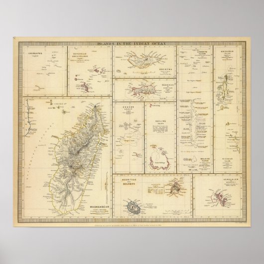 インディアン海諸島 ポスター (正面)