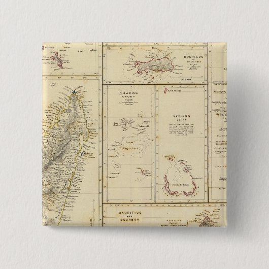 インディアン海諸島 缶バッジ (正面)