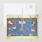 インディアン海、アトラス ポストカード (正面/裏面)