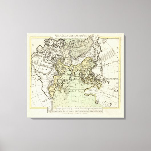 インディアン海 キャンバスプリント (正面)