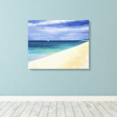 インディアン海II 1995 キャンバスプリント (インサイチュ (ウッドフロア))