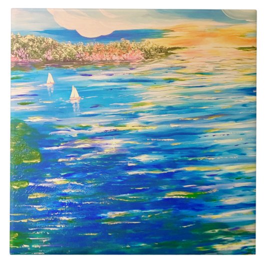 インディアン湖 タイル (正面)