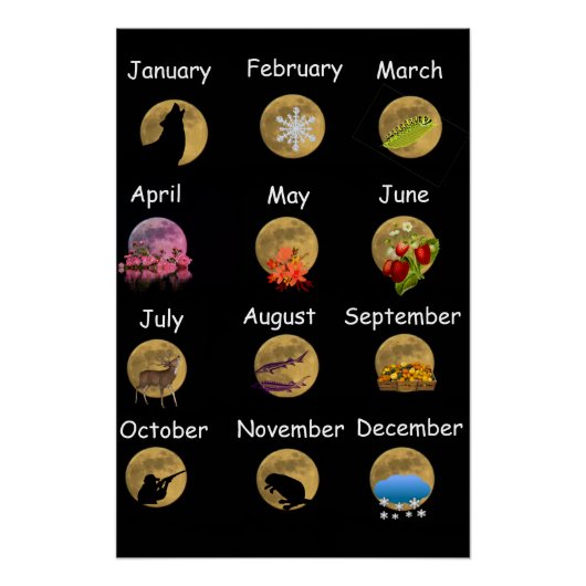 インディアン満月 ポスター (正面)