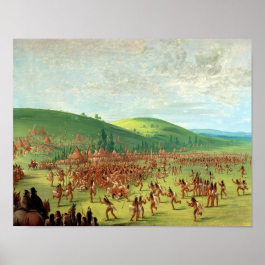 インディアン球技 ポスター (正面)