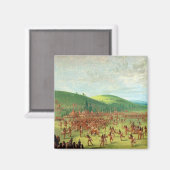 インディアン球技 マグネット (正面/裏面)