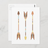 インディアン矢印 ポストカード (正面/裏面)