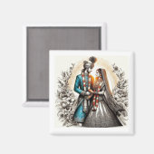 インディアン磁石 マグネット (正面/裏面)