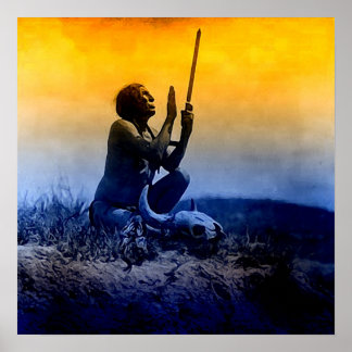 インディアン祈りの言葉 ポスター