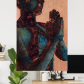 インディアン祈りの言葉 ポスター (ホームオフィス)