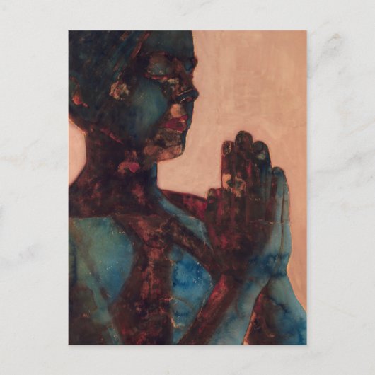 インディアン祈りの言葉 ポストカード (正面)