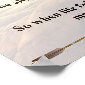 インディアン祈りの言葉-1 ポスター (角)