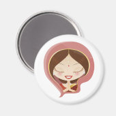 インディアン祈女 マグネット (正面/裏面)