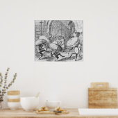 インディアン祝ズチュノまたはポテト ポスター (キッチン)