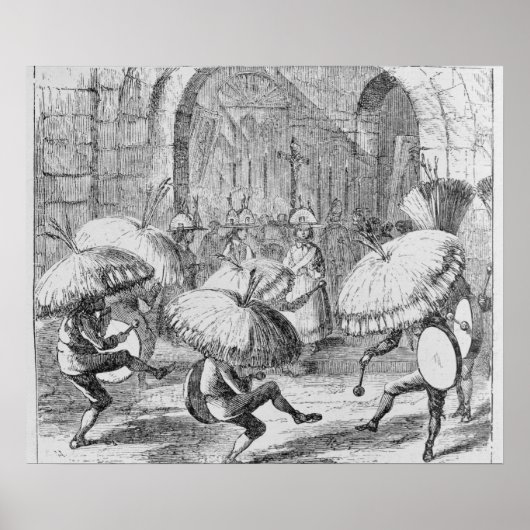 インディアン祝ズチュノまたはポテト ポスター (正面)