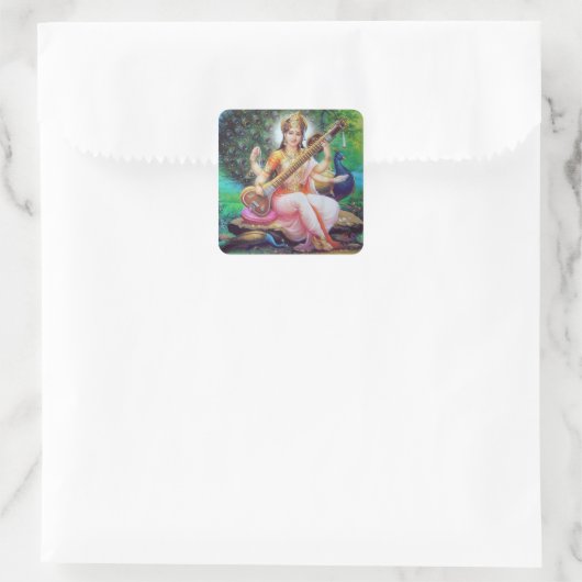 インディアン神 スクエアシール (バッグ)